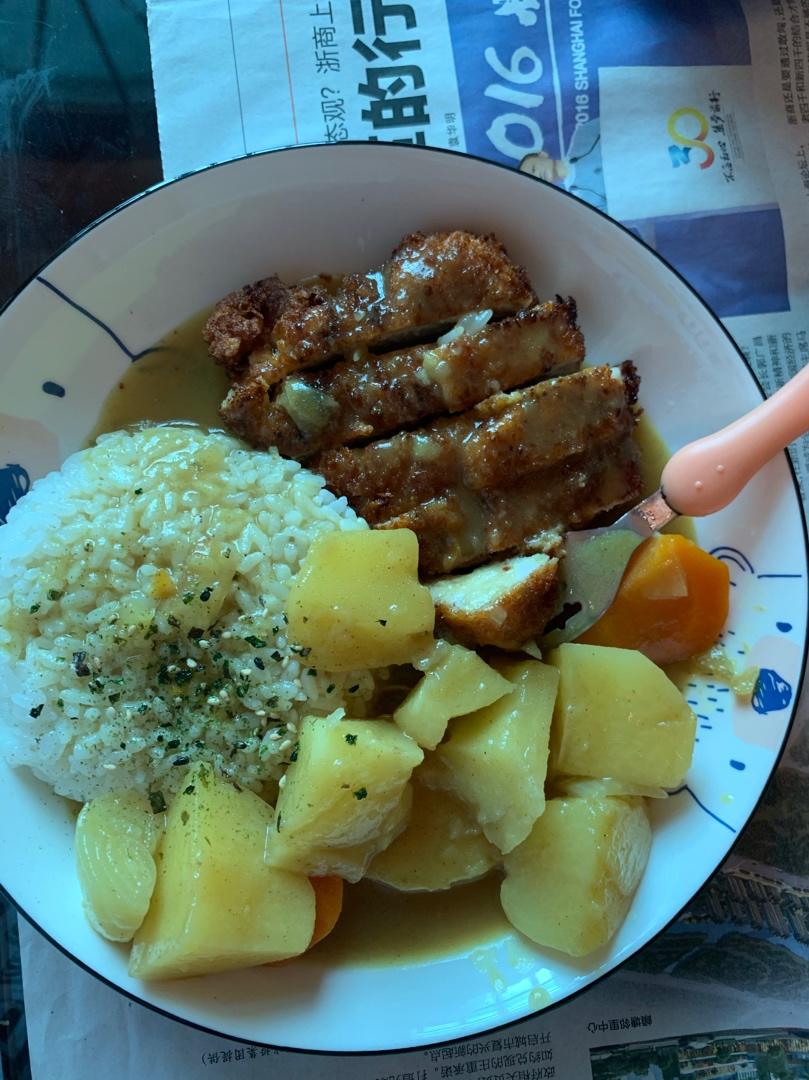咖喱猪排饭