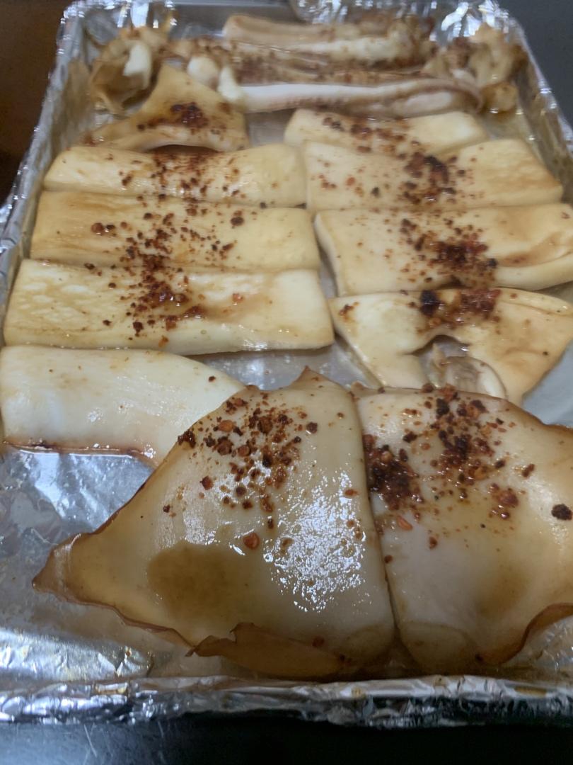 烤箱版烤鱿鱼