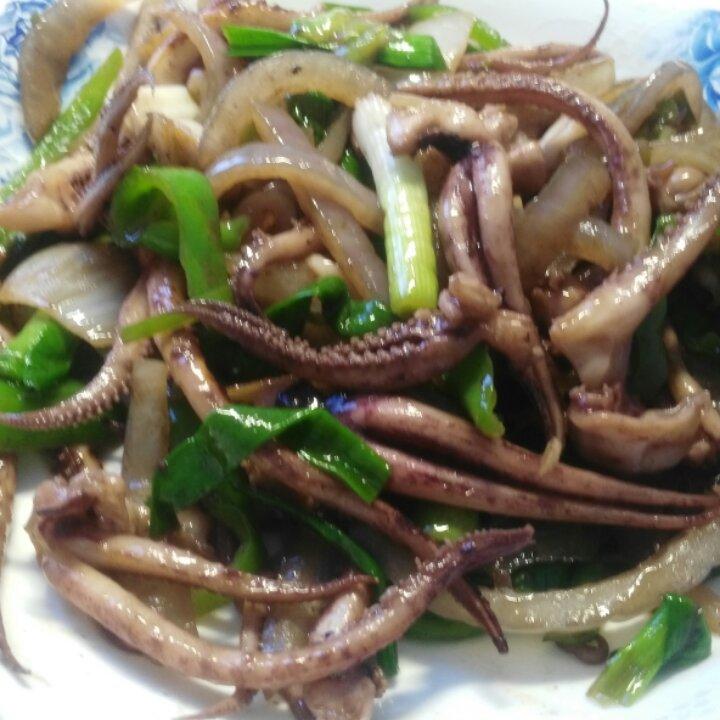 爆炒鱿鱼