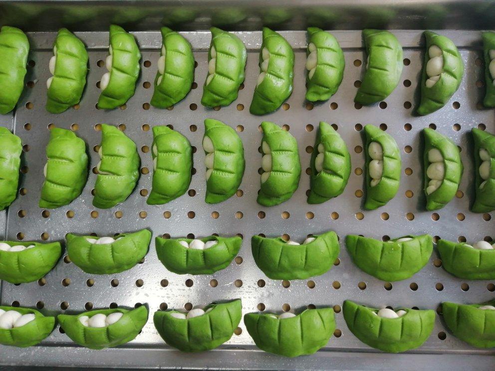 三色条纹饺子