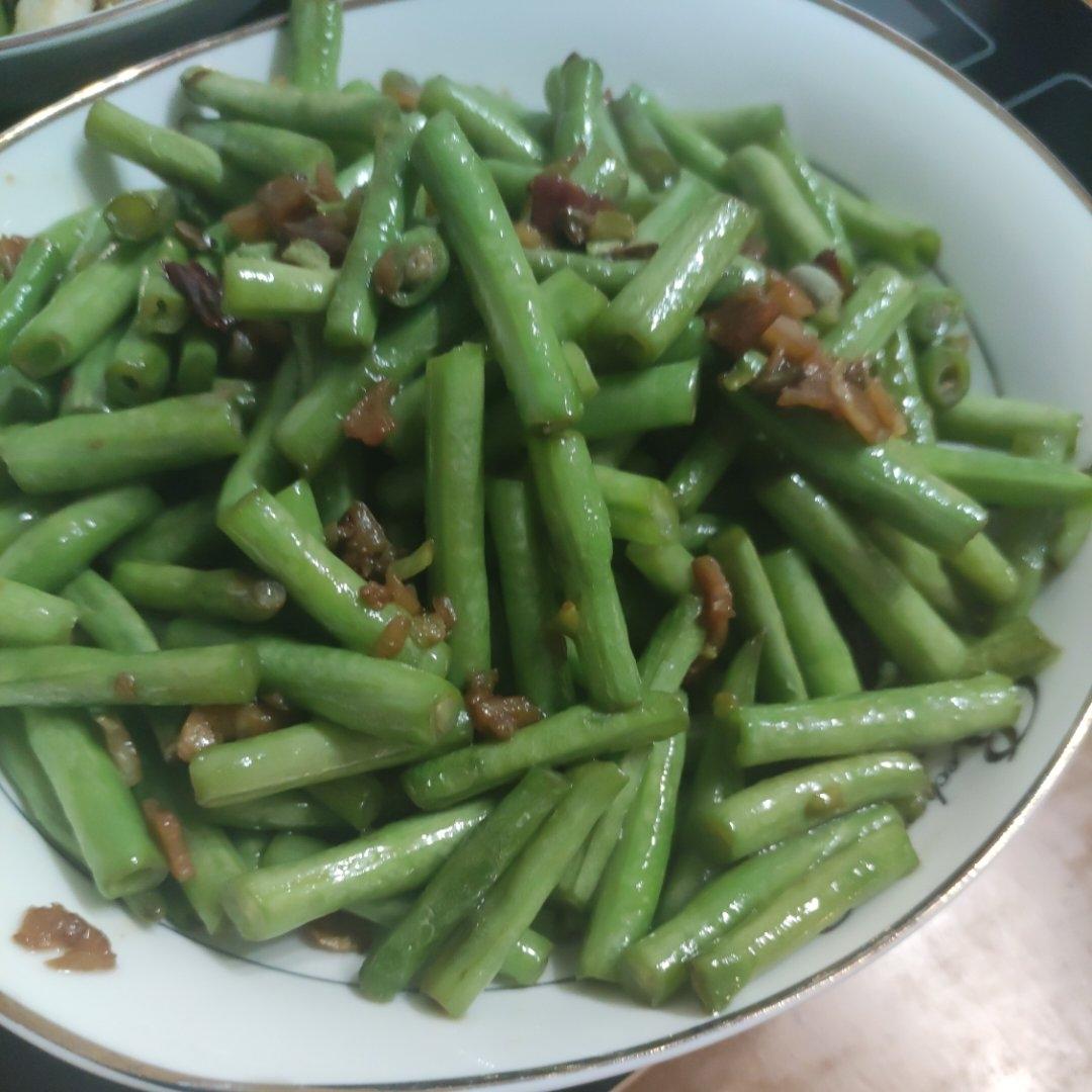 清炒豇豆角