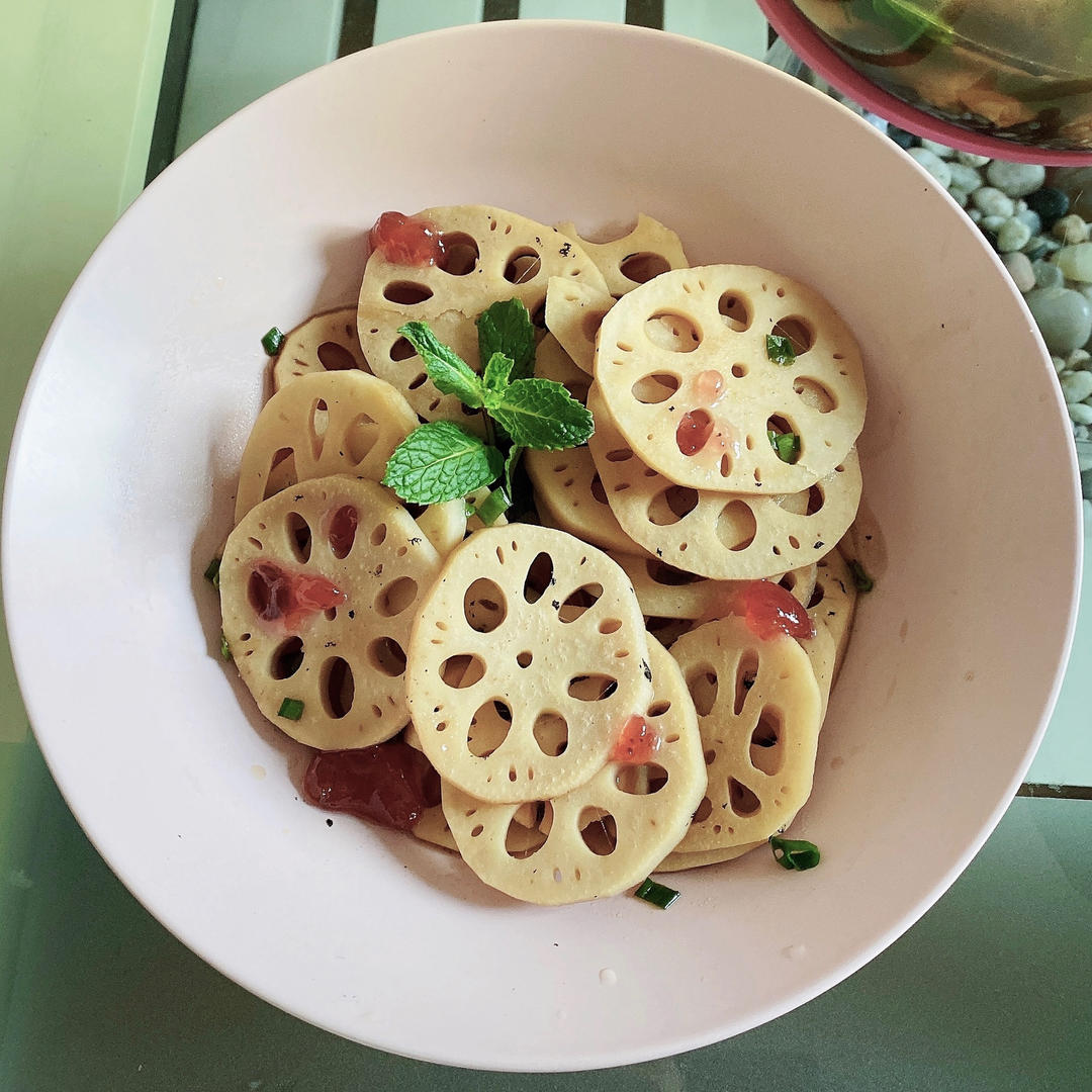 最简单味道惊艳的糖醋藕片