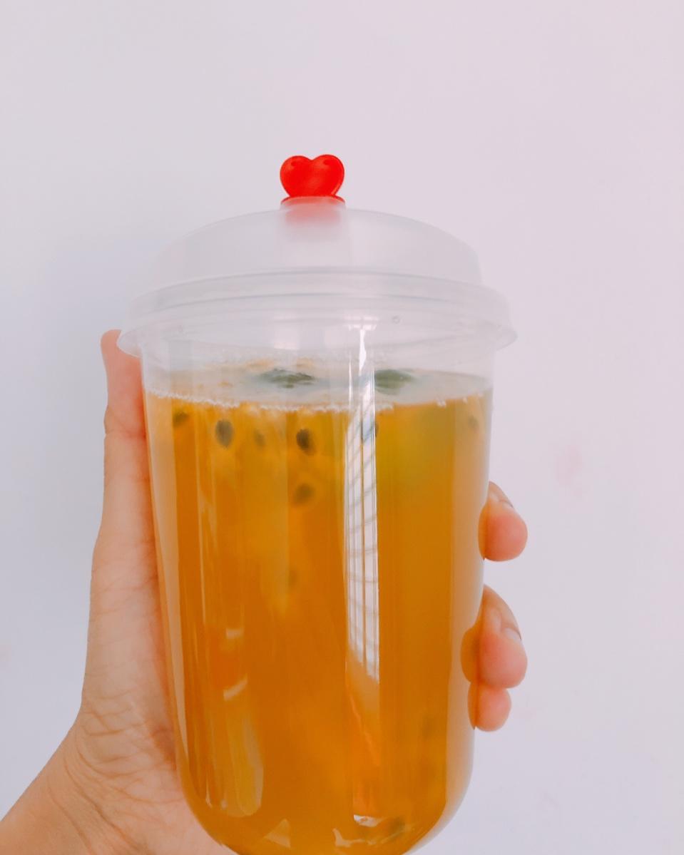 青柠/青桔百香果气泡水/夏日必备