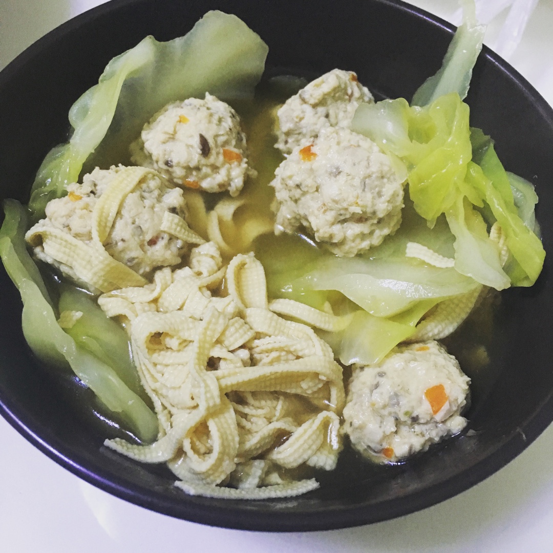碧波蔬菜鸡肉丸