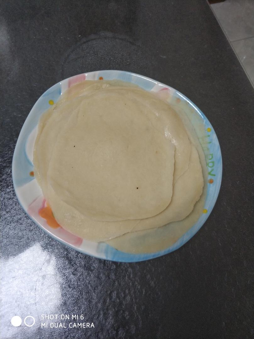 春饼   轻松一次做出十几张的春饼皮