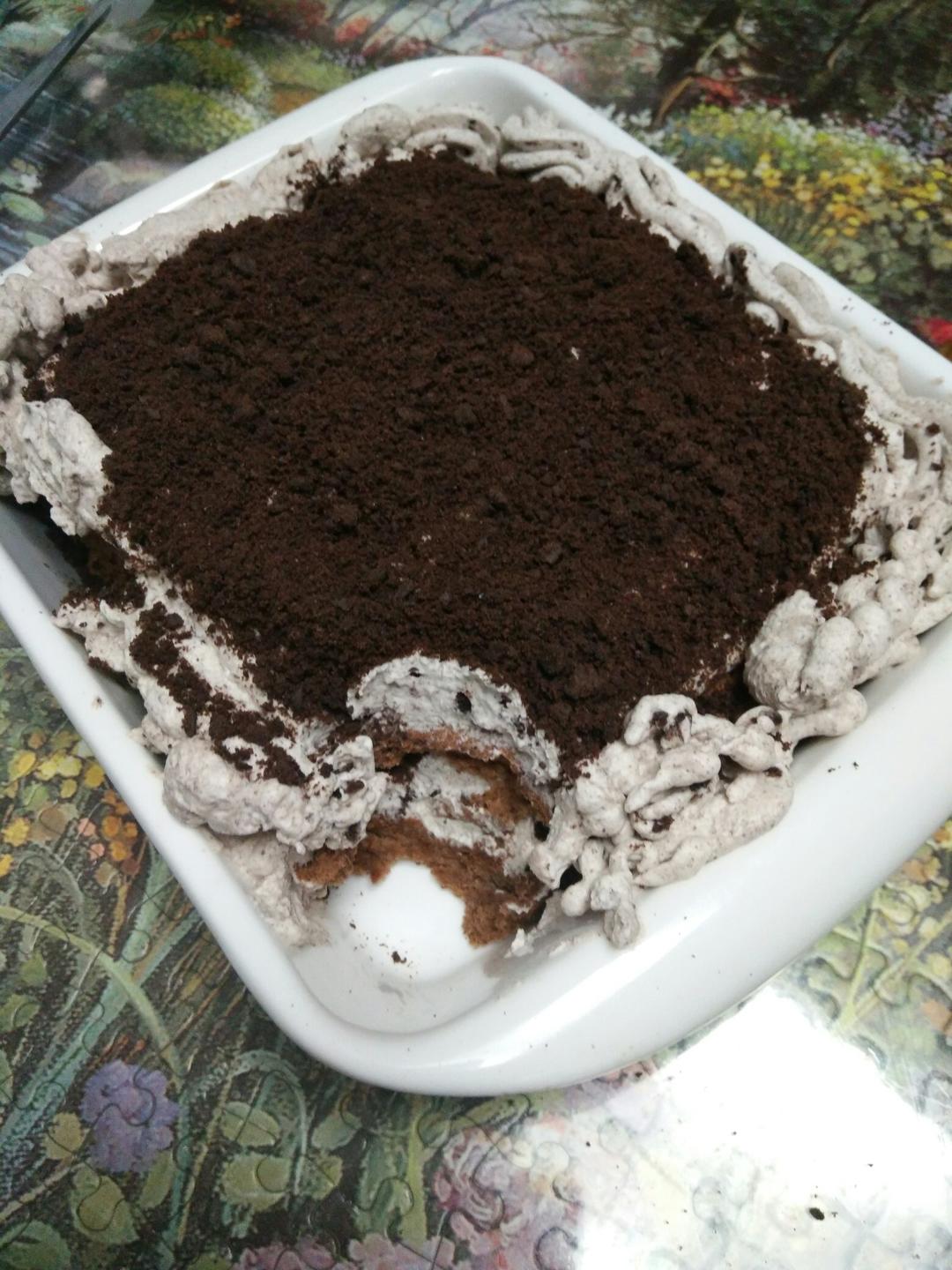 好吃到流泪的奥利奥咸奶油盒子蛋糕