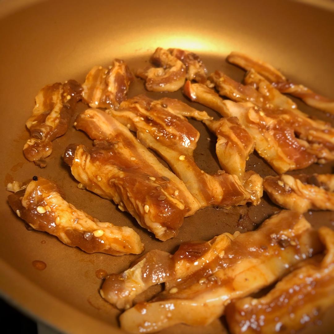 秘制煎烧五花肉