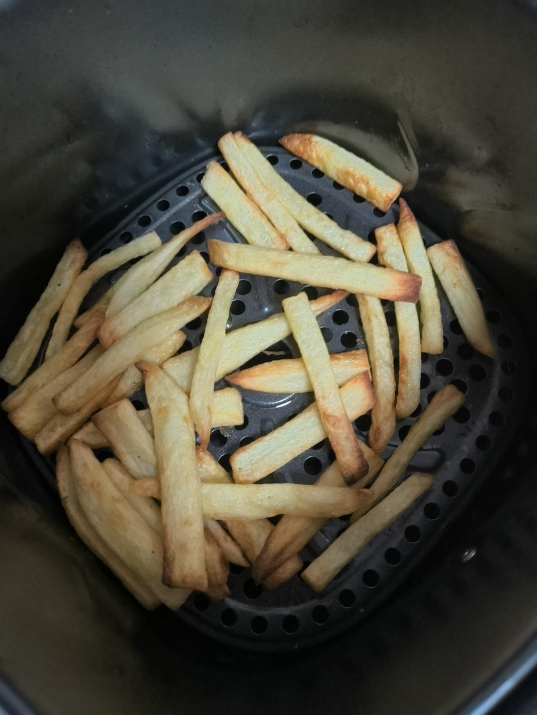 空气炸锅薯条（不冷冻，不水煮，不过夜，全网最简单）