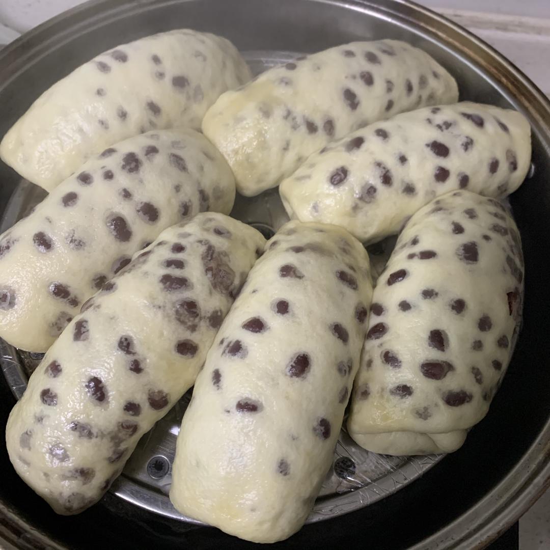奶香红豆卷