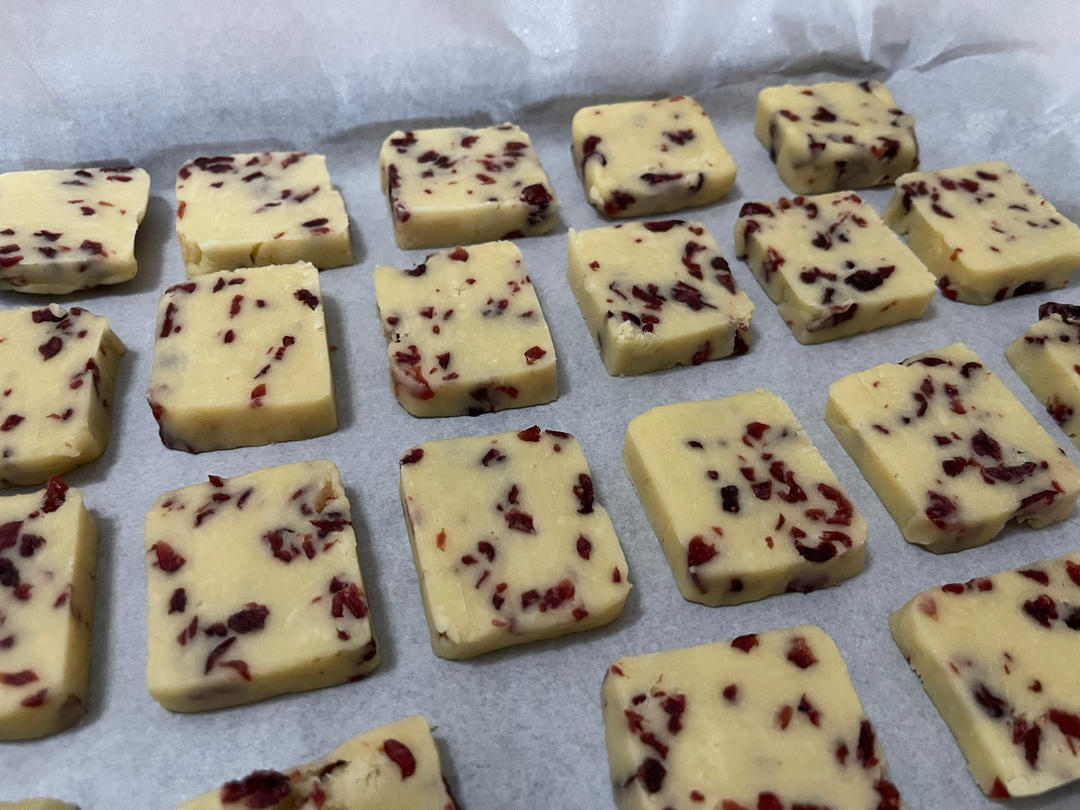 低糖少油版蔓越莓饼干