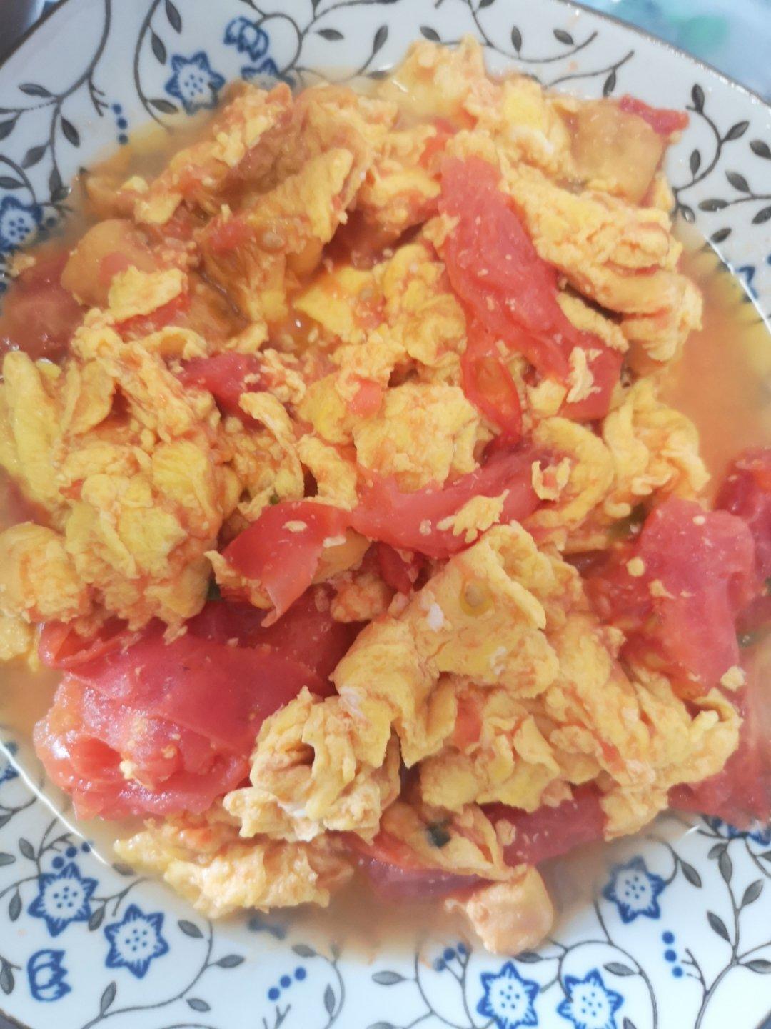 西红柿炒鸡蛋