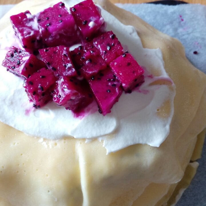 芒果千层蛋糕，100%成功告别煎皮无能