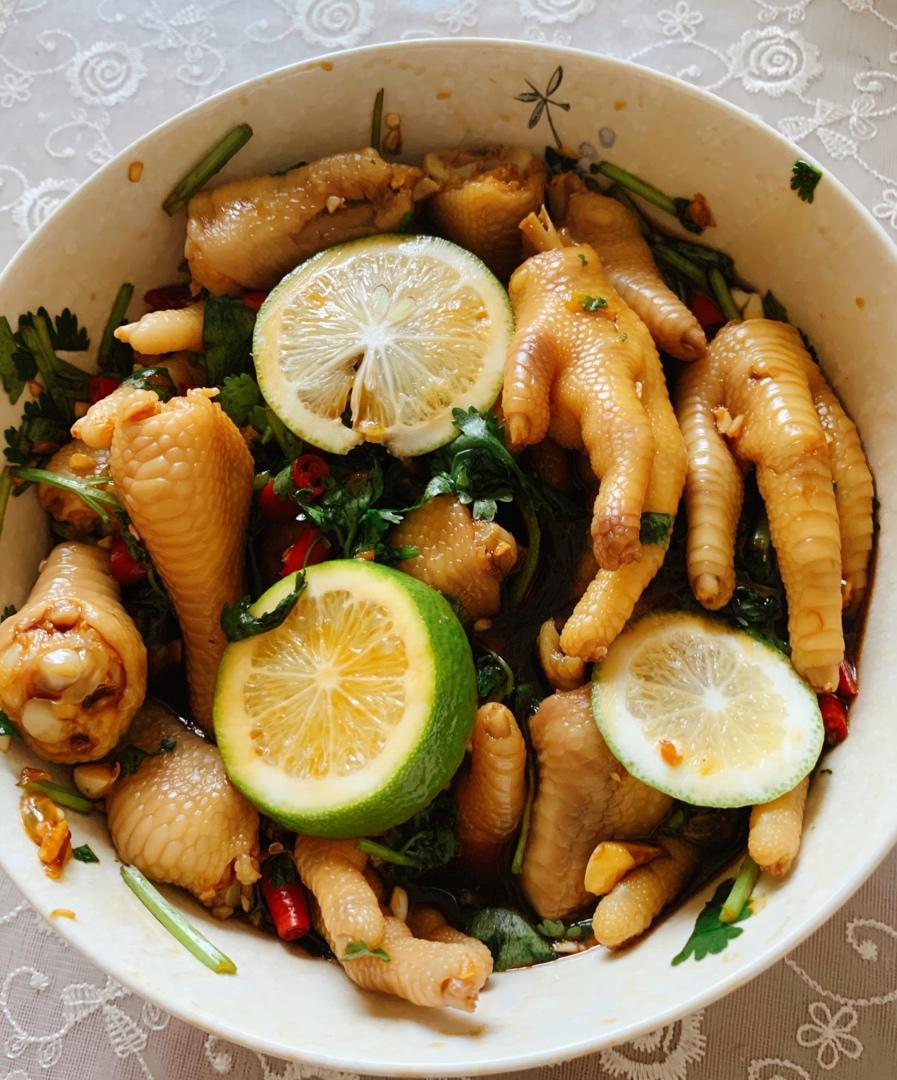 超好吃的🍋酸辣凤爪