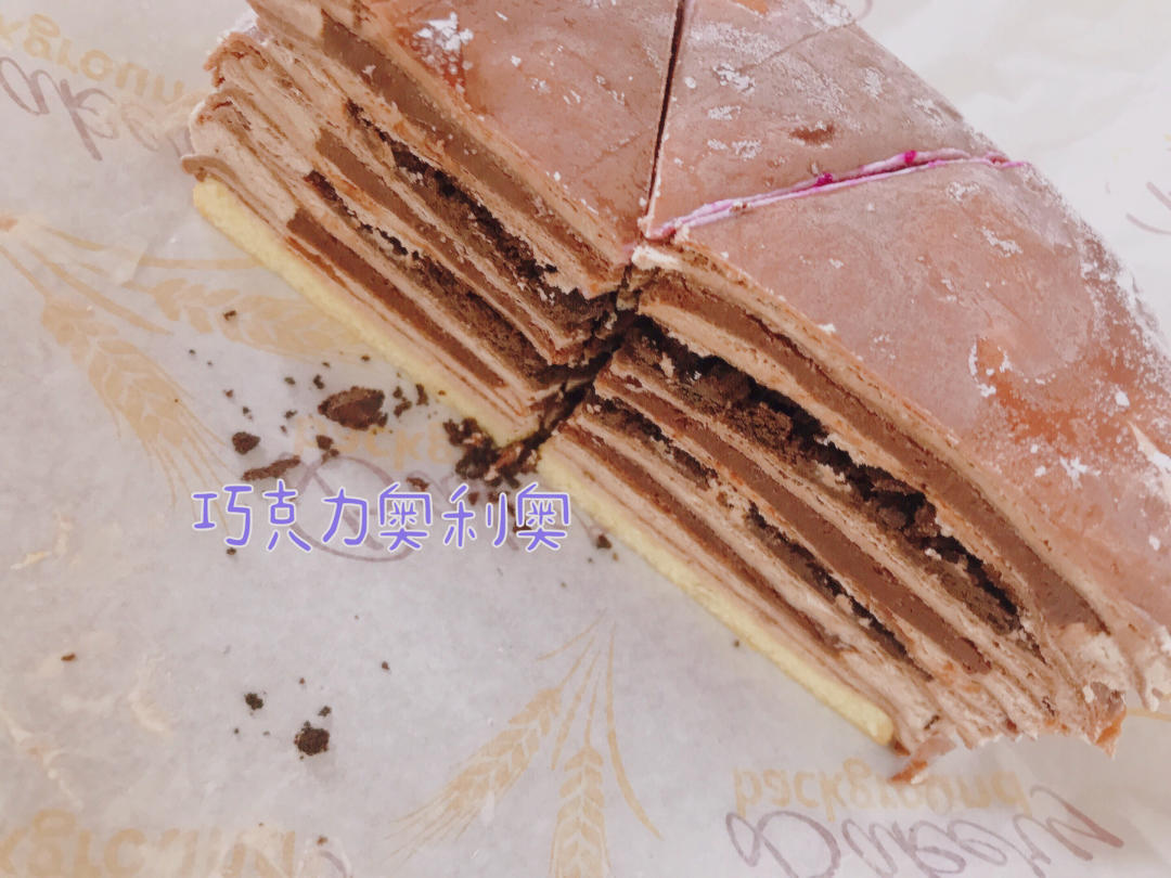 六寸千层、普通面粉、网红甜品、新手零失败