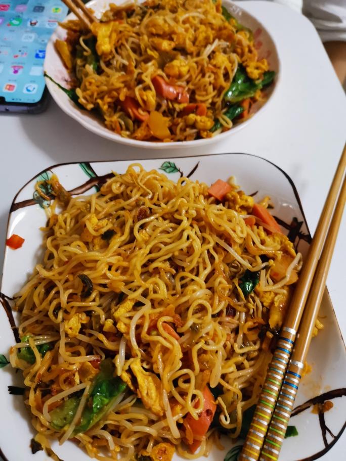 炒给媳妇的方便面