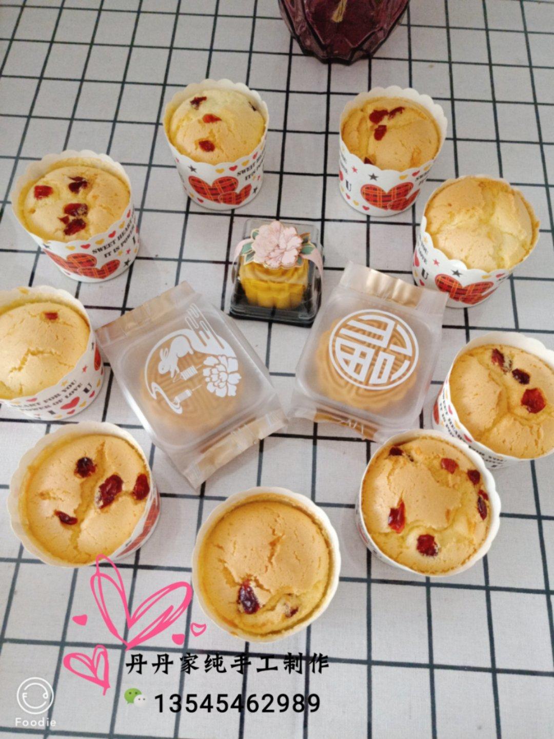 简单全蛋纸杯蛋糕