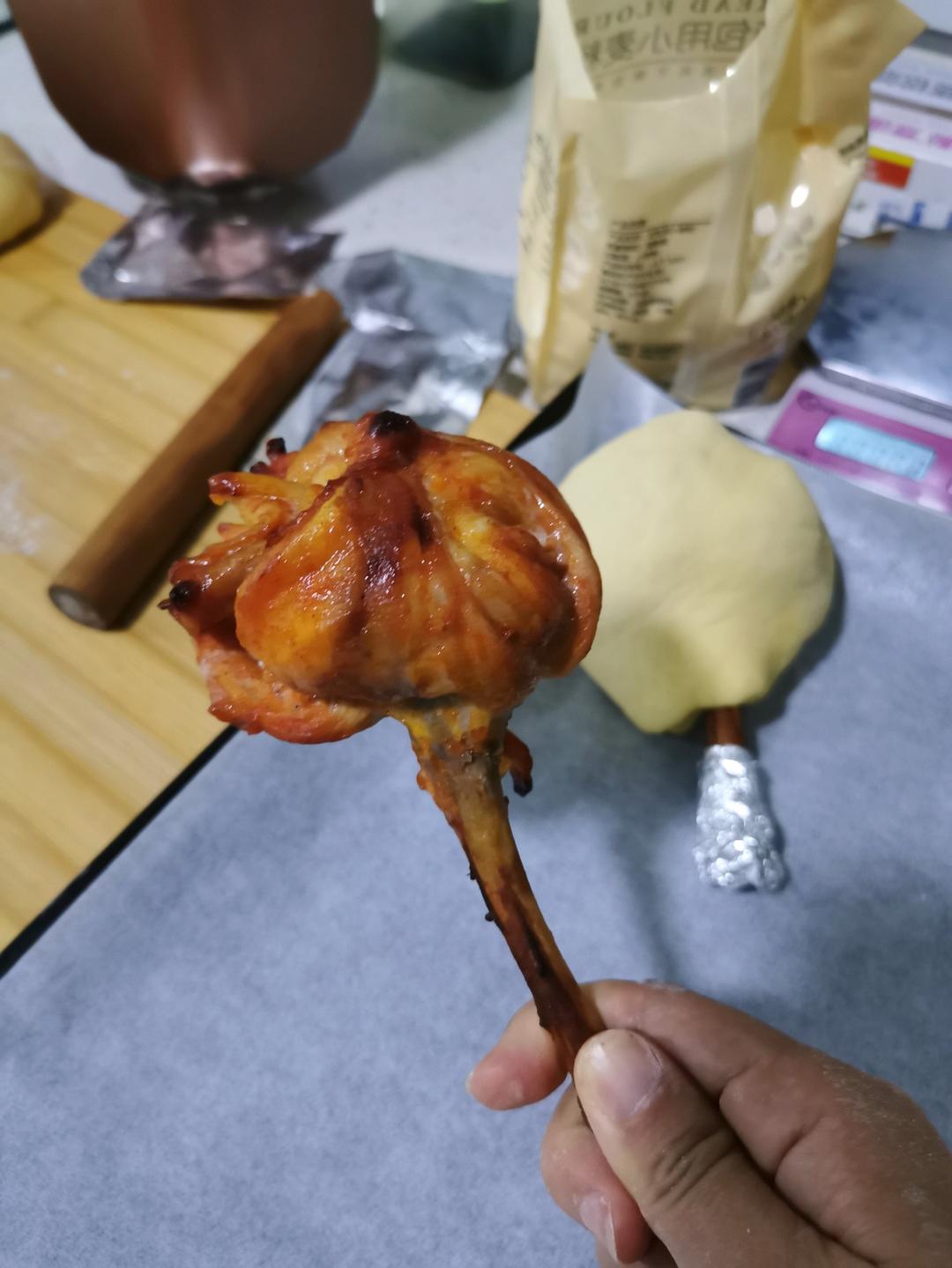 【鸡腿面包】真的有鸡腿的面包！