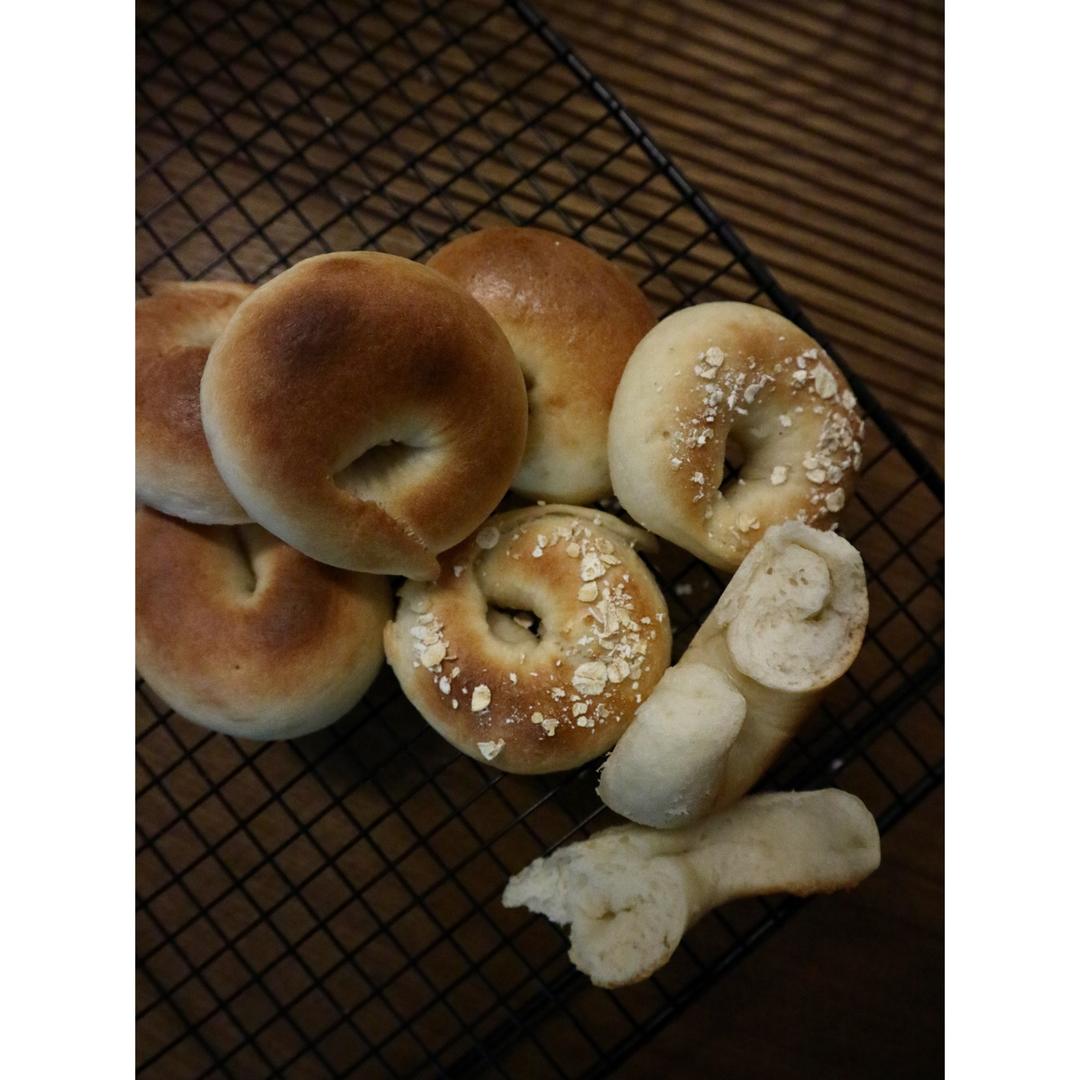 芝麻贝果（咸）