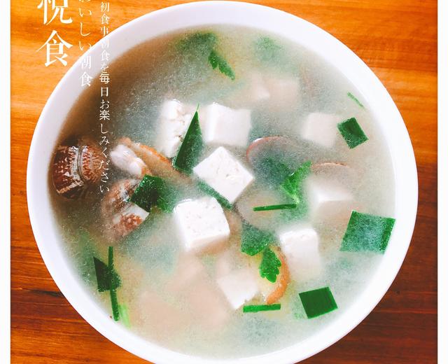 豆腐花蛤汤的做法