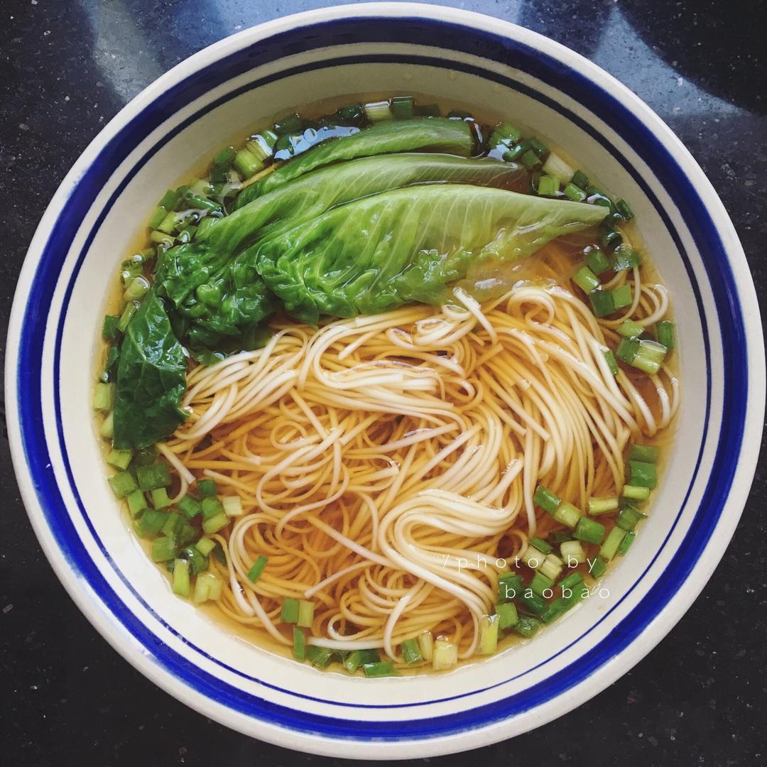 红烧包包酱做的最美阳春面