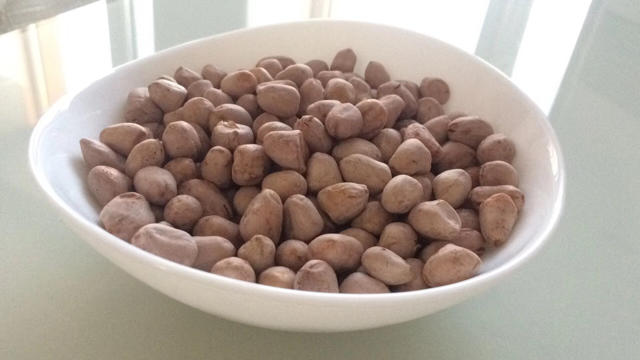 烤箱版盐焗花生