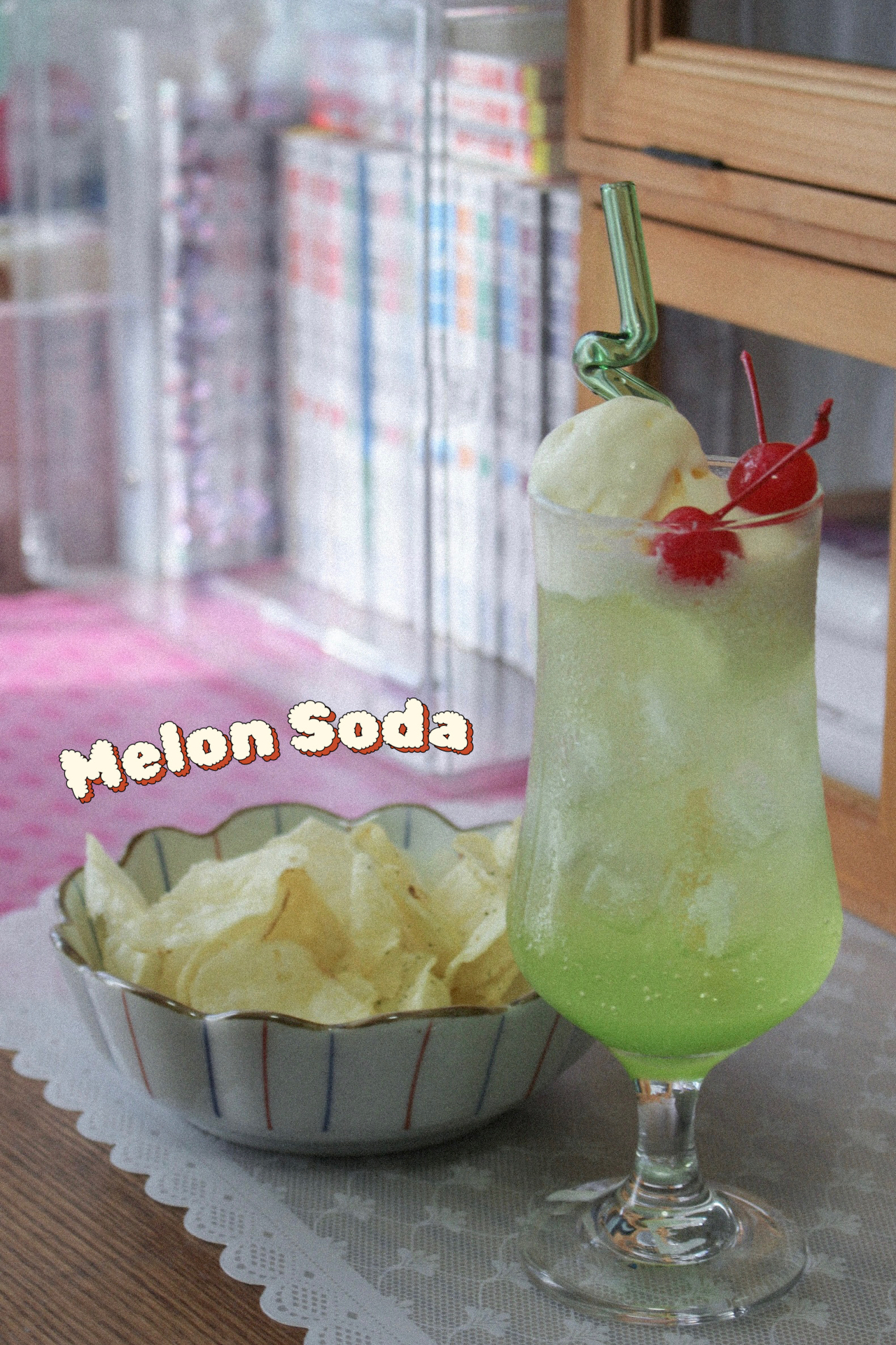 夏日饮品：蜜瓜苏打的做法