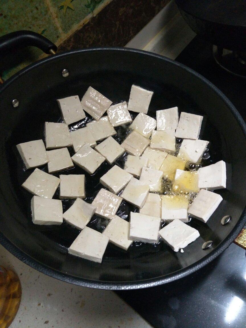 青菜炕豆腐