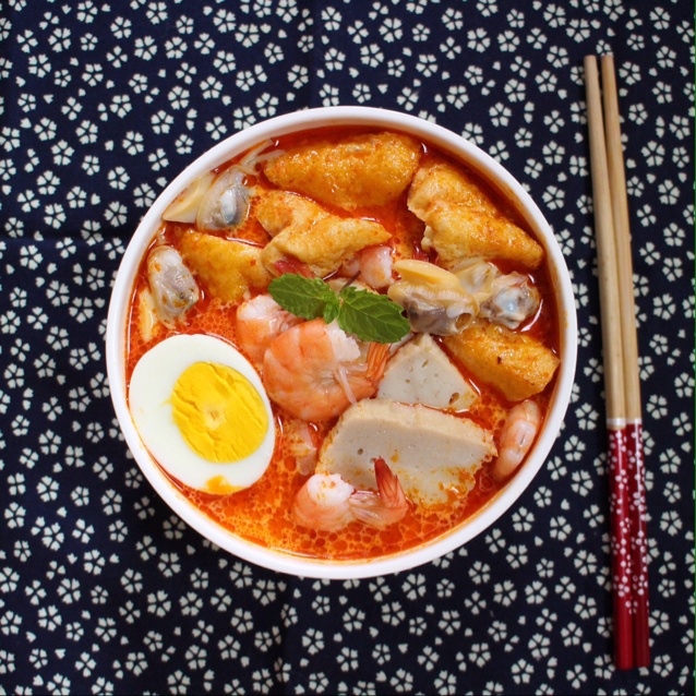 doris-weng做的娘惹叻沙