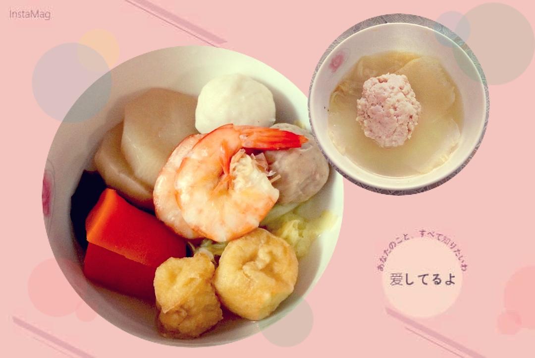 当关东煮遇上狮子头