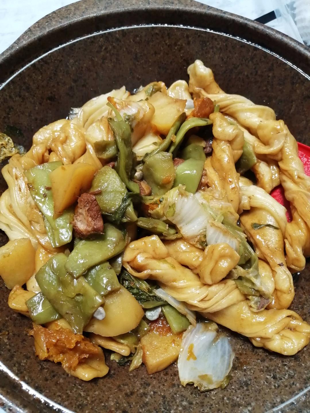 平谷特色豆角粘卷子