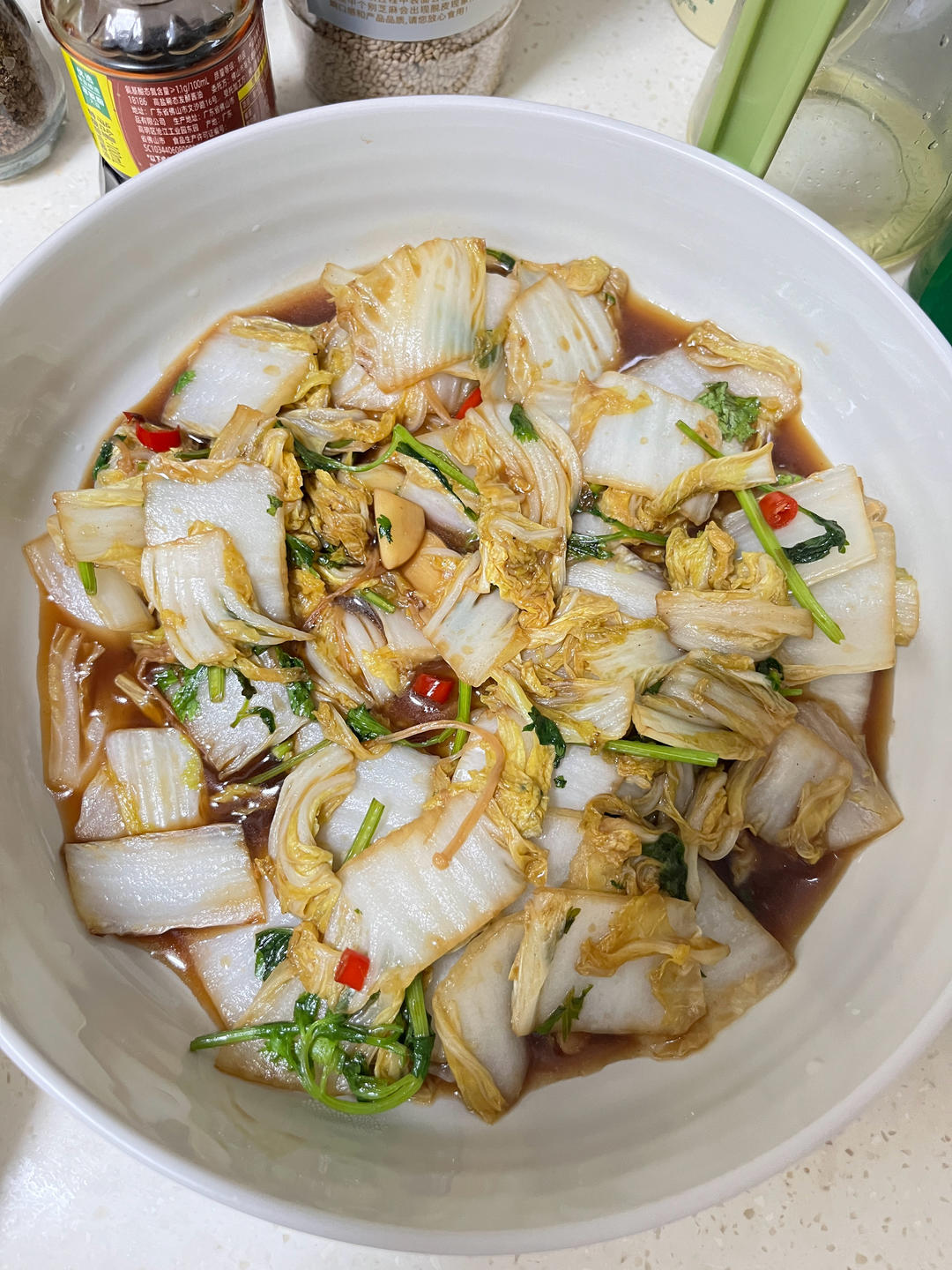 酸辣咸甜的醋溜白菜🥬