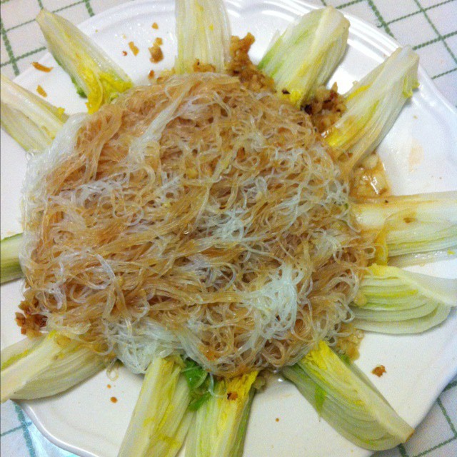 蒜茸粉丝娃娃菜