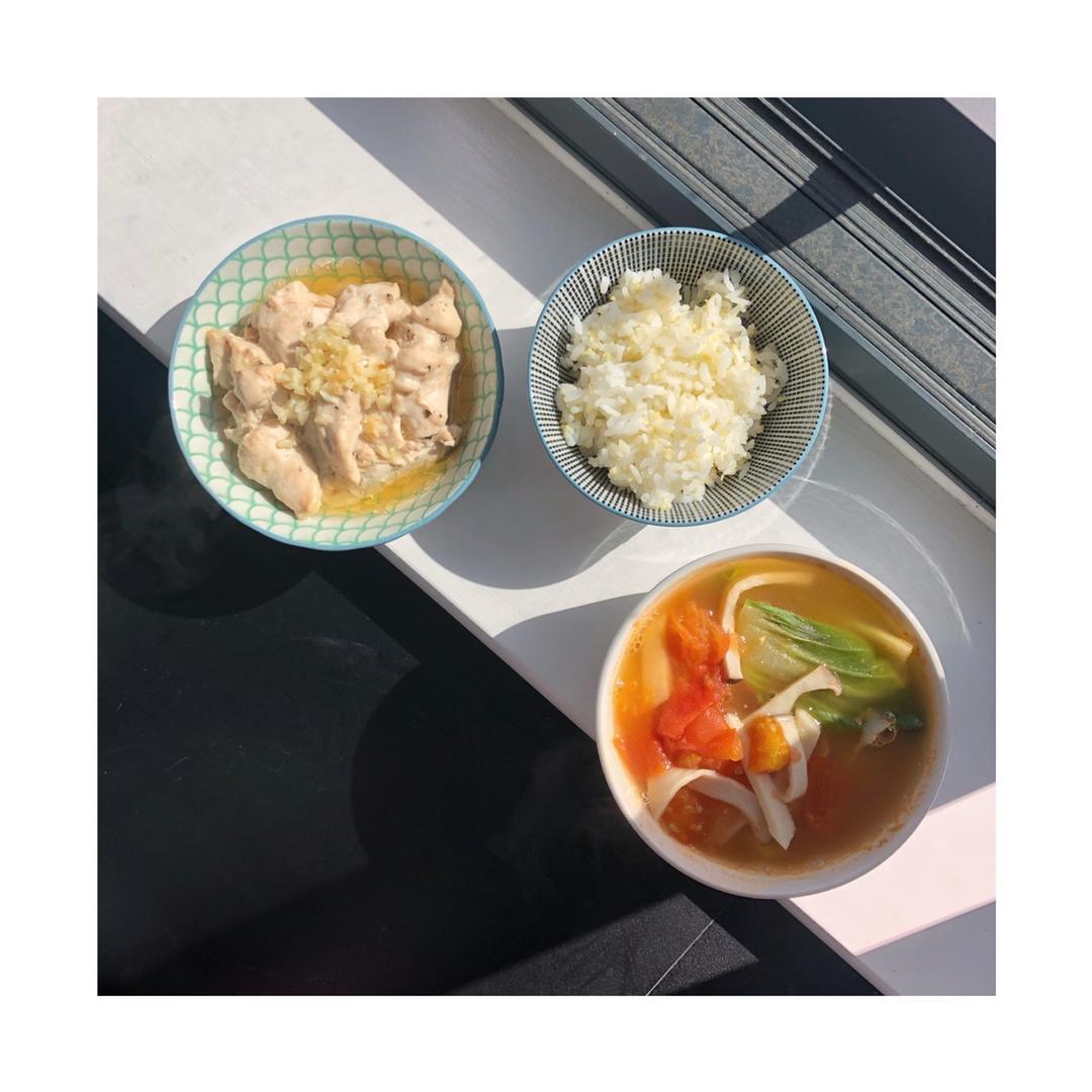 蒜蓉蒸鸡胸（鸡腿）