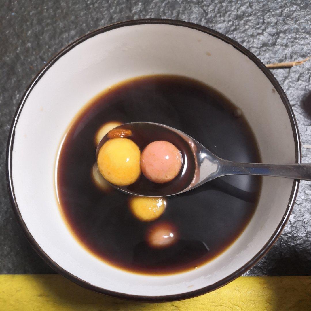 补血佳品～红糖醪糟汤圆