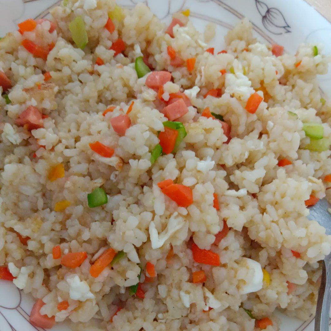 炒米饭蛋炒饭二十分钟快手家常