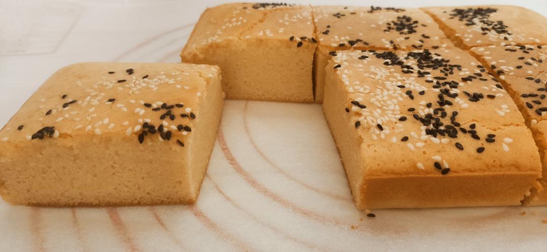 超简单脆皮蛋糕~老式全蛋蛋糕&不分蛋~意外收获🔥