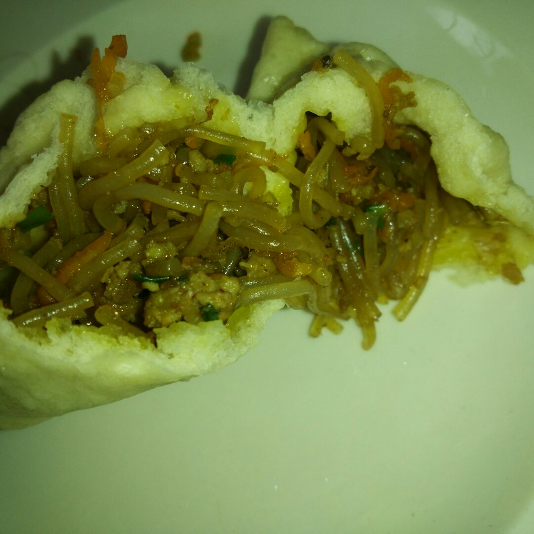 萝卜粉条麦穗包子Turnip & GlassNoodle Steamed Dumplings