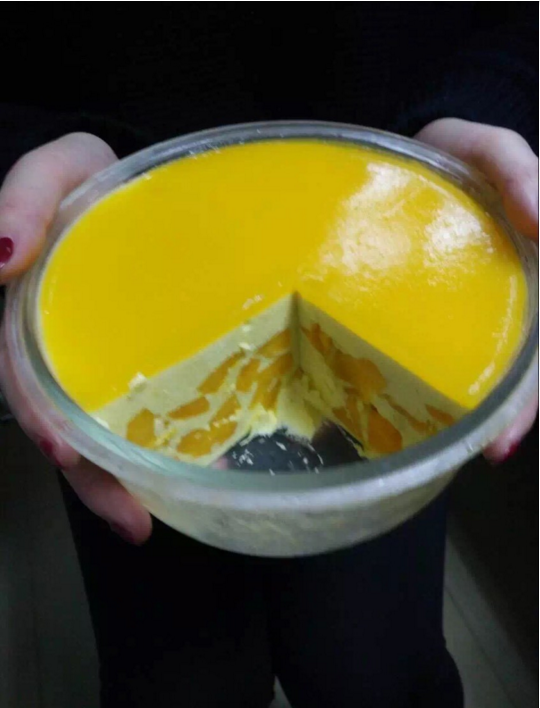轻乳酪芝士蛋糕6寸#皮黑森林#
