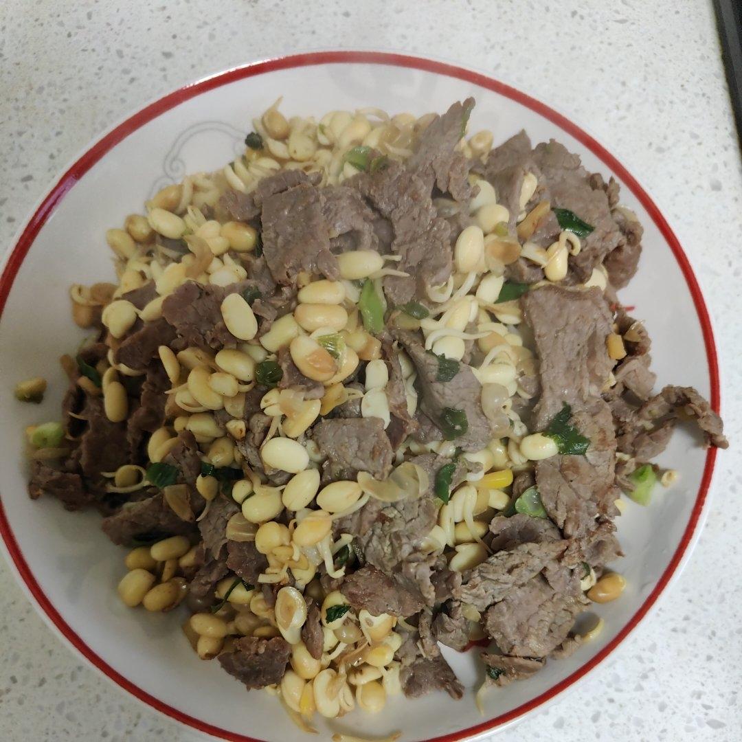 豌豆牛肉粒—快手、下饭菜