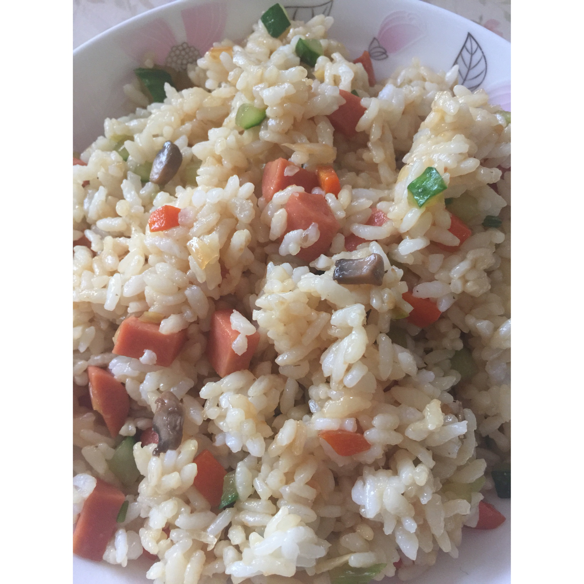 傻瓜版酱油炒饭