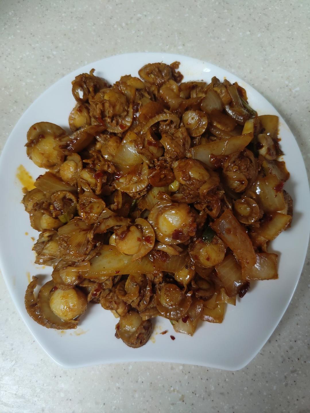 爆炒扇贝肉