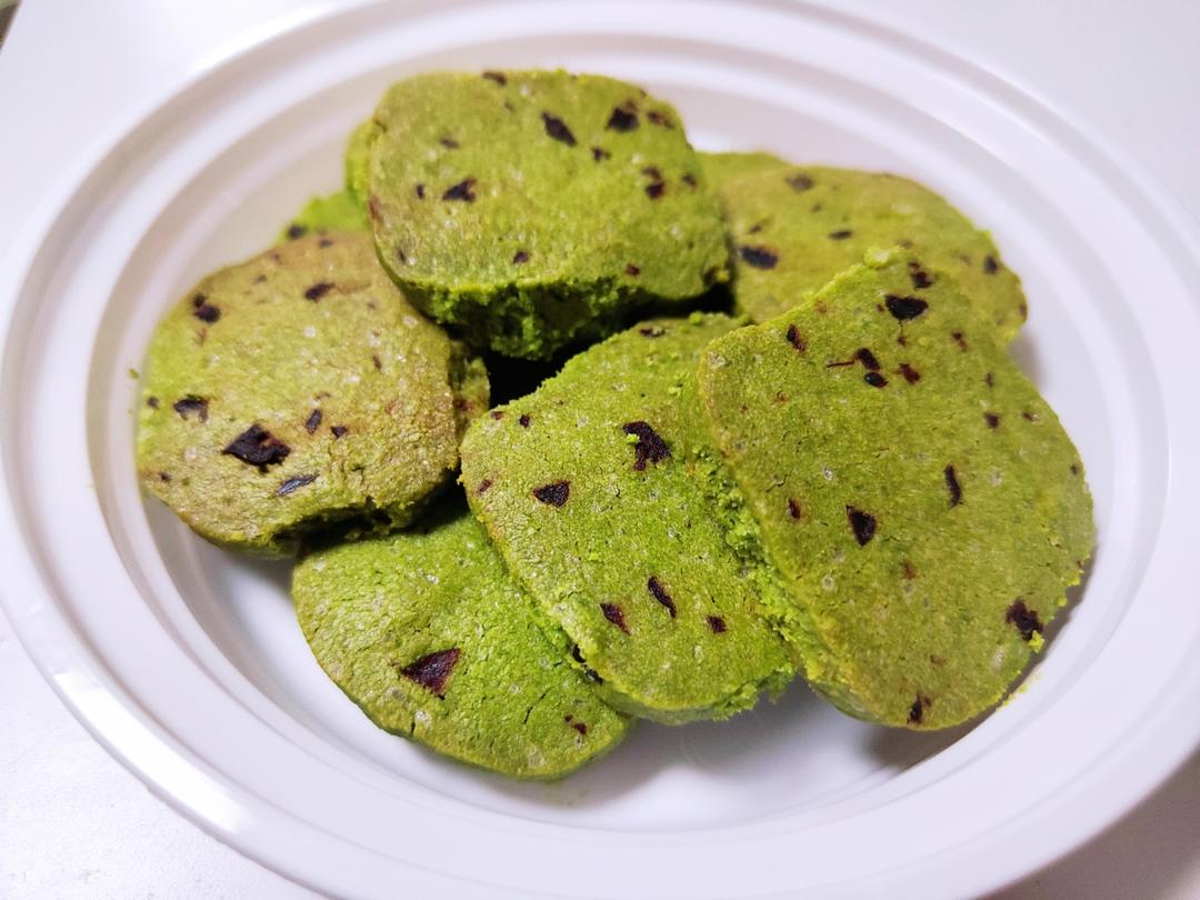抹茶蔓越莓饼干