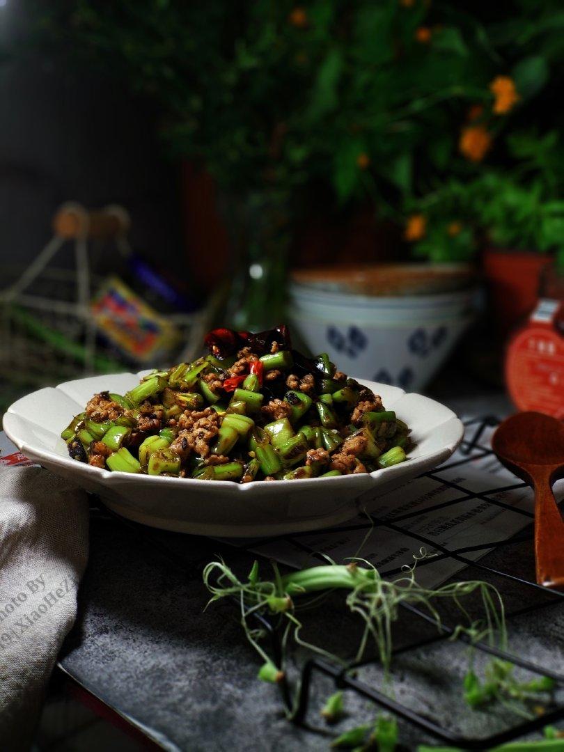 香辣下饭的豆角肉末