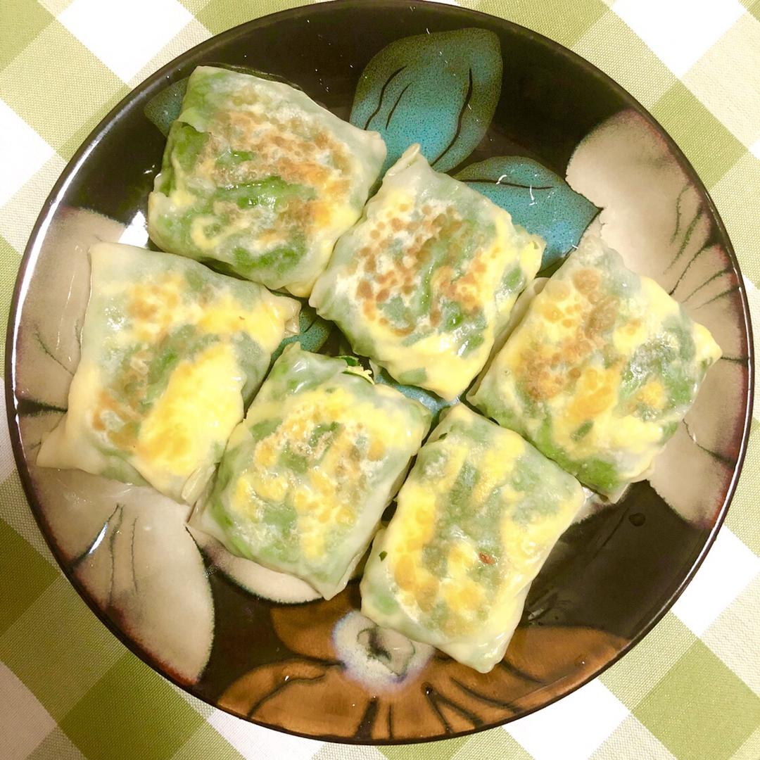 皮薄馅多的韭菜盒子