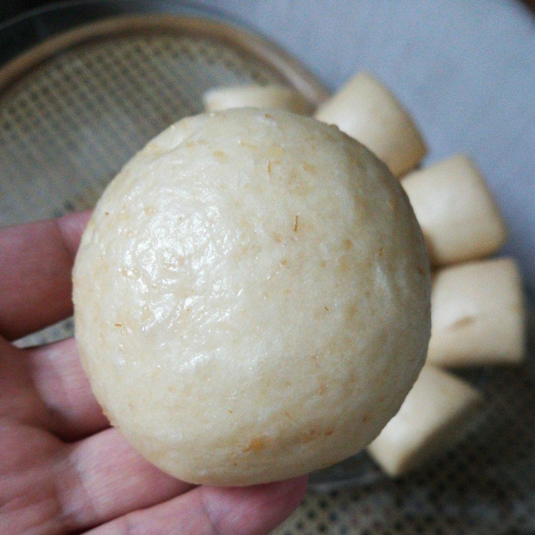 燕麦奶香馒头(一次发酵)