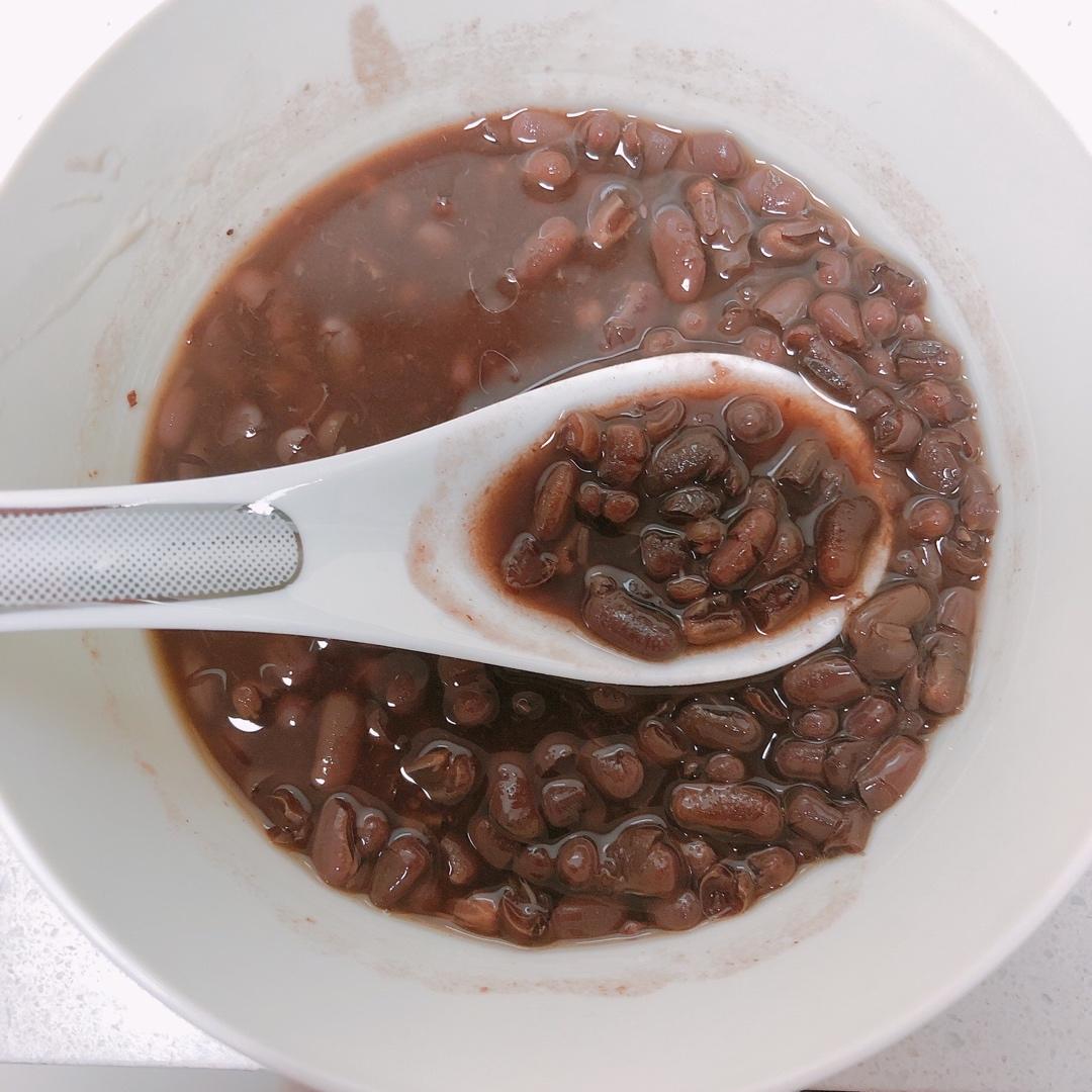 电饭锅版红豆汤