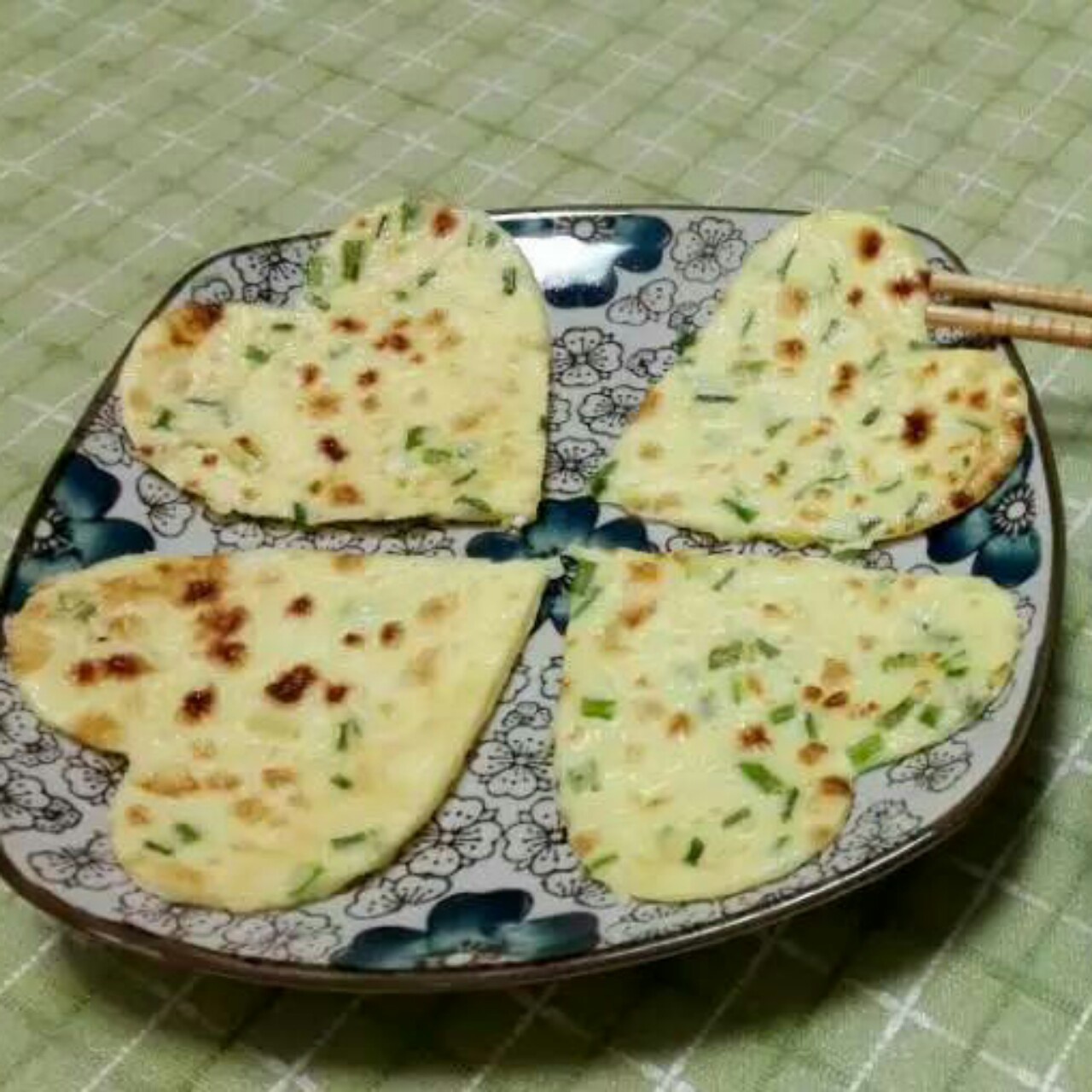 葱花鸡蛋饼