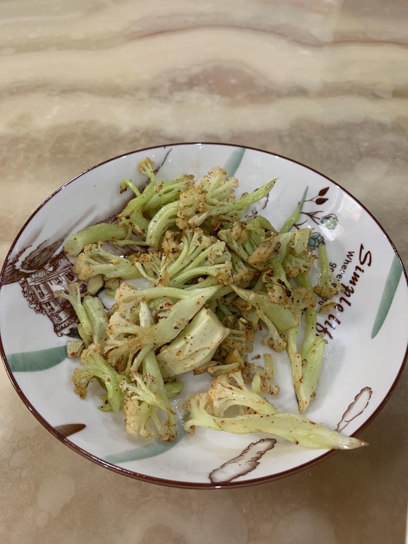 干烤菜花
