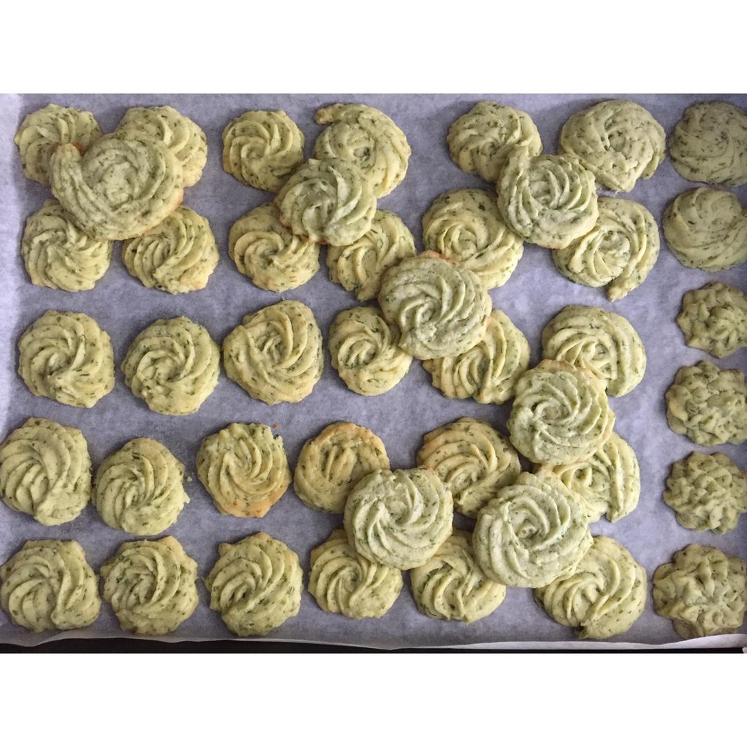 葱香曲奇——酥脆的咸味饼干