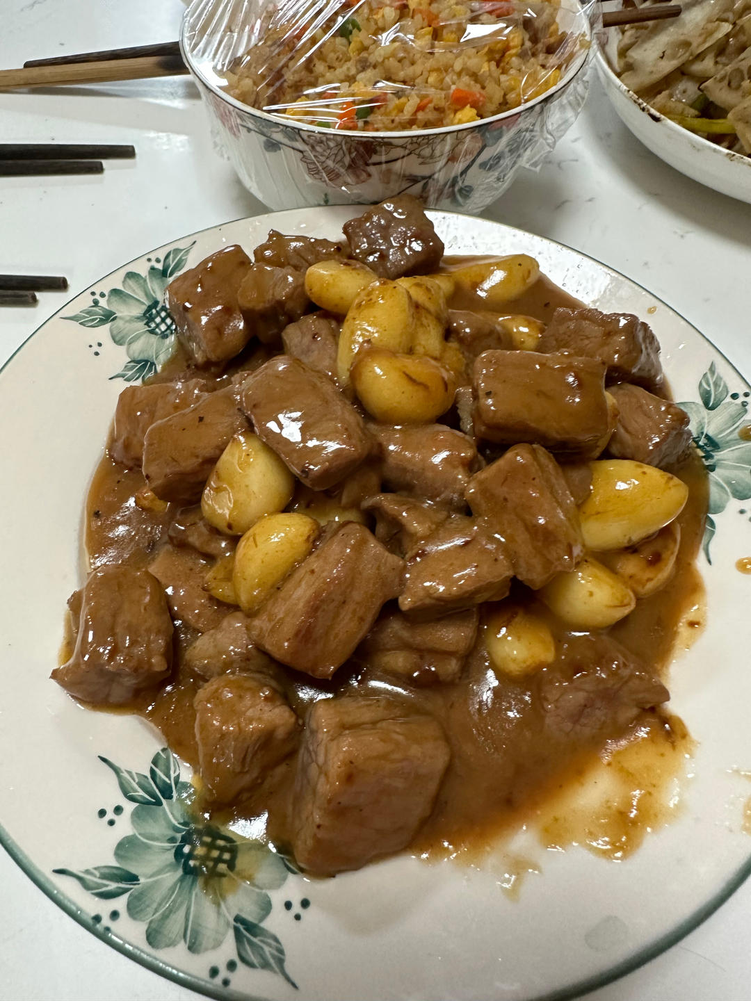 🔥这样做的牛肉超好吃‼️蒜香黄油牛肉粒 ‼️